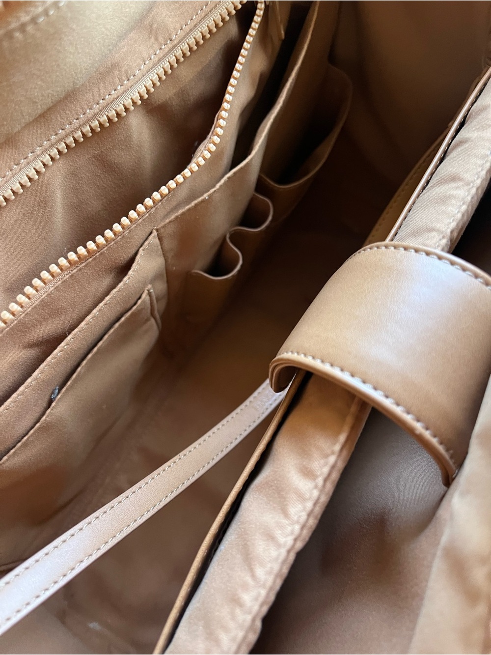 Dagne Dover Daily Tote Large- Pinto carryall vegan leather - Picture 6 of 10